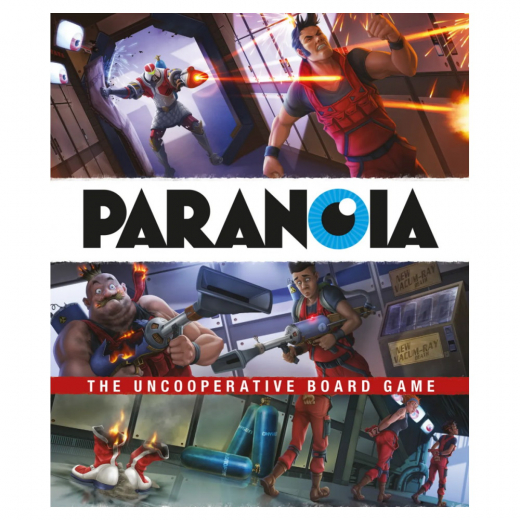 Paranoia: The Uncooperative Board Game i gruppen SÄLLSKAPSSPEL / Strategispel hos Spelexperten (MUH087001)