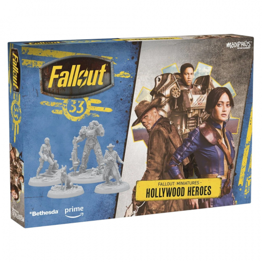 Fallout Miniatures: Hollywood Heroes (Exp.) i gruppen SÄLLSKAPSSPEL / Expansioner hos Spelexperten (MUH162001)