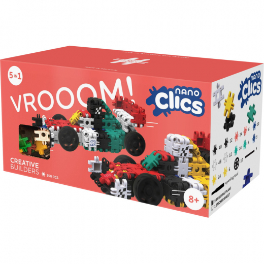 Nano Clics - Creative Bilders - 250pcs i gruppen LEKSAKER / Byggklossar / Clics hos Spelexperten (NC002)