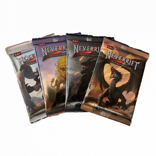 Neverrift TCG: Alpha Booster Pack i gruppen SÄLLSKAPSSPEL / Kortspel hos Spelexperten (NEV001-BOS)