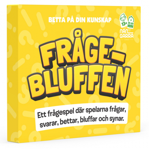 Frågebluffen i gruppen SÄLLSKAPSSPEL / Festspel hos Spelexperten (NG-00660)