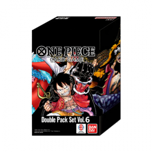 One Piece Card Game: Double Pack Set Vol. 6 i gruppen SÄLLSKAPSSPEL / Kortspel hos Spelexperten (OPCGDP06)