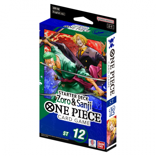 One Piece Card Game: Zoro & Sanji Starter Deck i gruppen SÄLLSKAPSSPEL / Kortspel hos Spelexperten (OPCGST12)