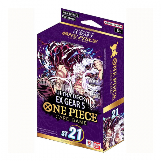 One Piece Card Game: Ex Gear 5 Ultra Starter Deck - ST21 i gruppen SÄLLSKAPSSPEL / Kortspel hos Spelexperten (OPCGST21)