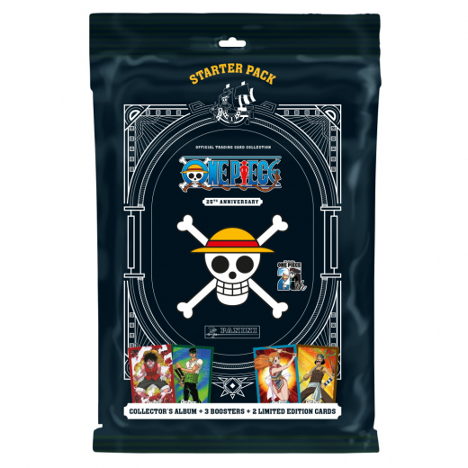 One Piece - 25th Anniversary - Samlarkort Starter Set i gruppen SÄLLSKAPSSPEL / Samlarkort hos Spelexperten (PAN1852)