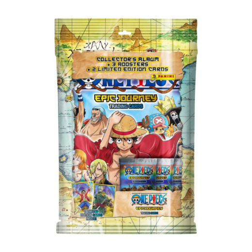 One Piece - Epic Journey - Samlarkort Startpaket i gruppen SÄLLSKAPSSPEL / Samlarkort hos Spelexperten (PAN3072)