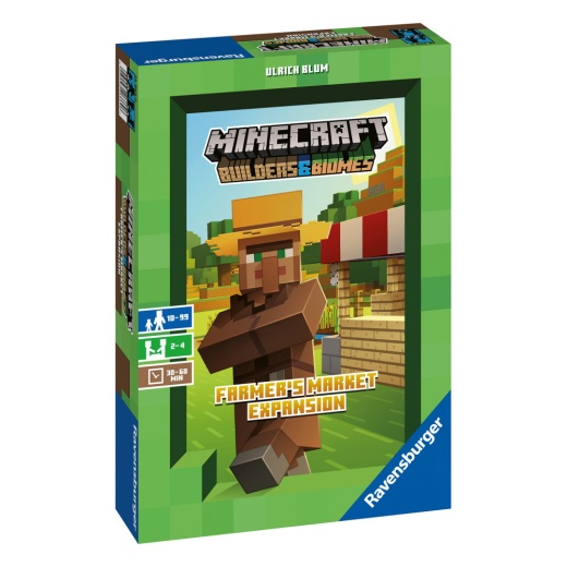 Minecraft: Builders & Biomes - Farmer's Market (Exp.) (Eng) i gruppen SÄLLSKAPSSPEL / Expansioner hos Spelexperten (PEG6869)