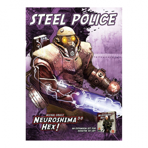 Neuroshima Hex! 3.0 - Steel Police (Exp.) i gruppen SÄLLSKAPSSPEL / Expansioner hos Spelexperten (PLG947)