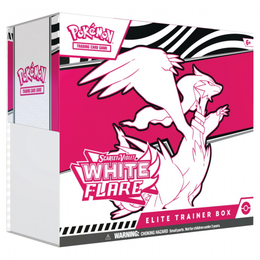 Pokémon TCG: White Flare Elite Trainer Box i gruppen SÄLLSKAPSSPEL / Pokémon hos Spelexperten (POK10037RSV)