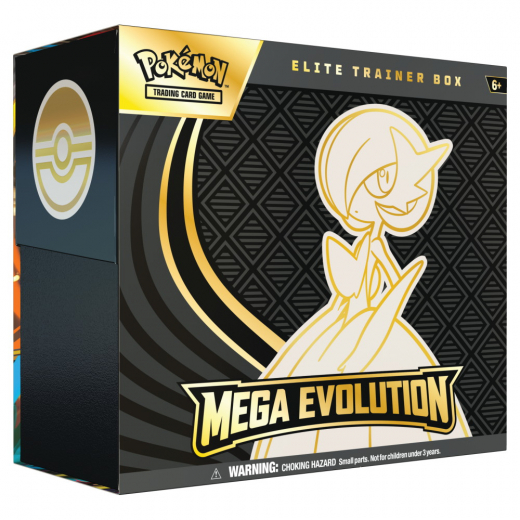 Pokémon TCG: Mega Evolution Elite Trainer Box Mega Gardevoir i gruppen SÄLLSKAPSSPEL / Pokémon hos Spelexperten (POK10047-101-GAR)