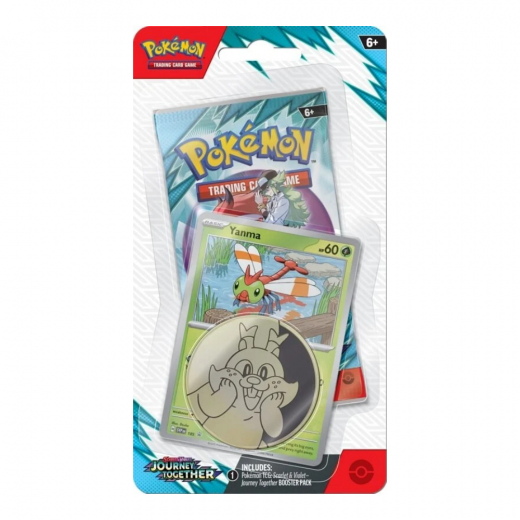 Pokémon TCG: Journey Together Checklane Yanma i gruppen SÄLLSKAPSSPEL / Pokémon hos Spelexperten (POK10347-YAN)