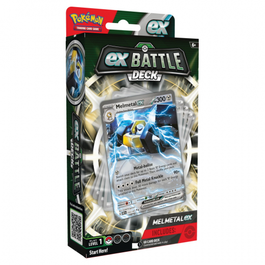 Pokémon TCG: Battle Deck - Melmetal ex i gruppen SÄLLSKAPSSPEL / Pokémon hos Spelexperten (POK85591-MEL)