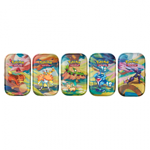 Pokémon TCG: Vibrant Paldea Mini Tin i gruppen SÄLLSKAPSSPEL / Pokémon hos Spelexperten (POK85767)