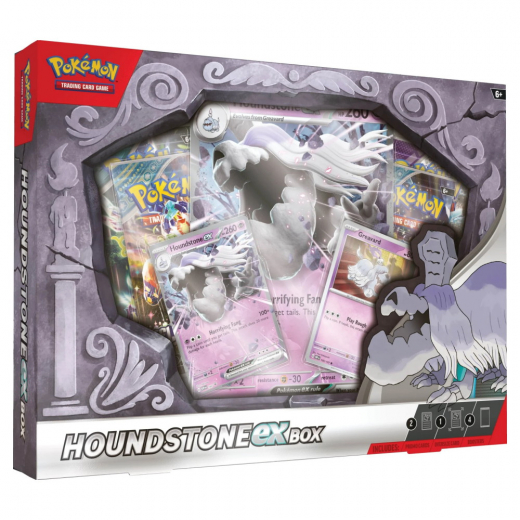 Pokémon TCG: Houndstone ex Box i gruppen SÄLLSKAPSSPEL / Pokémon hos Spelexperten (POK85873)