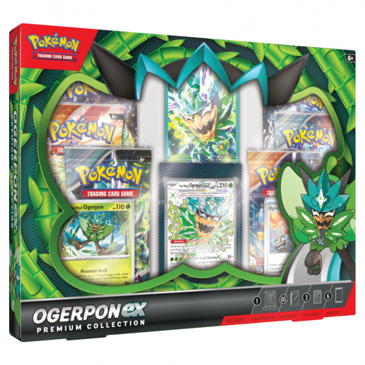 Pokémon TCG: Ogerpon ex Premium Collection i gruppen SÄLLSKAPSSPEL / Pokémon hos Spelexperten (POK85882)