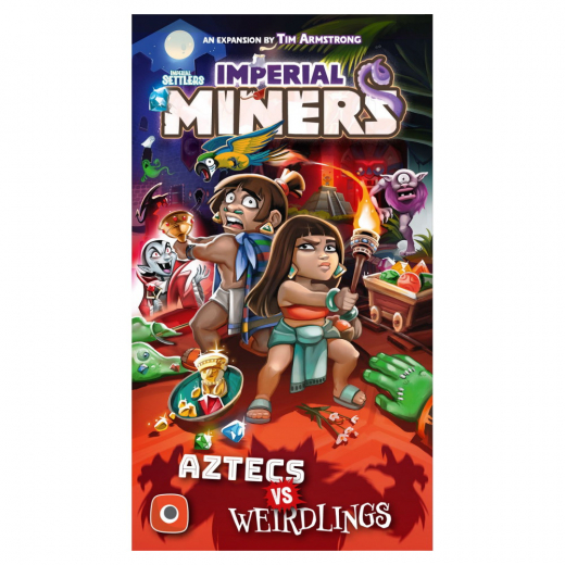 Imperial Miners: Aztecs vs Weirdlings (Exp.) i gruppen SÄLLSKAPSSPEL / Expansioner hos Spelexperten (POR89500)