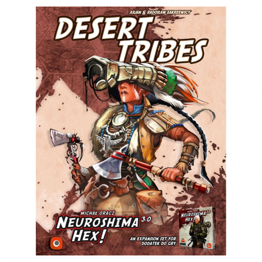 Neuroshima Hex! 3.0 - Desert Tribes (Exp.) i gruppen SÄLLSKAPSSPEL / Expansioner hos Spelexperten (POR89579)