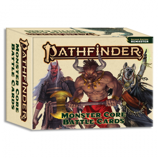 Pathfinder RPG: Monster Core Battle Cards i gruppen SÄLLSKAPSSPEL / Rollspel / Pathfinder hos Spelexperten (PZO10008MC)