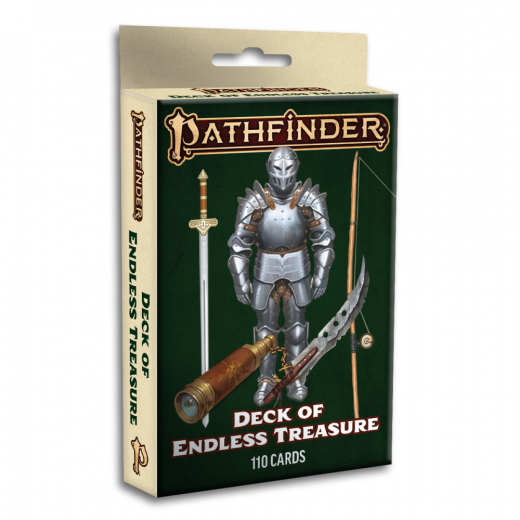 Pathfinder RPG: Deck of Endless Treasure i gruppen SÄLLSKAPSSPEL / Rollspel / Pathfinder hos Spelexperten (PZO10010MC)