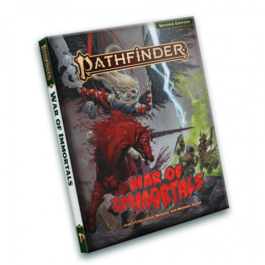 Pathfinder RPG: War of Immortals i gruppen SÄLLSKAPSSPEL / Rollspel / Pathfinder hos Spelexperten (PZO12006HC)