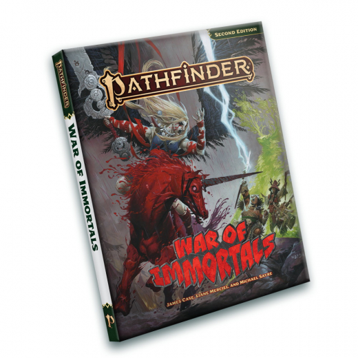 Pathfinder RPG: War of Immortals - Pocket Edition i gruppen SÄLLSKAPSSPEL / Rollspel / Pathfinder hos Spelexperten (PZO12006PE)