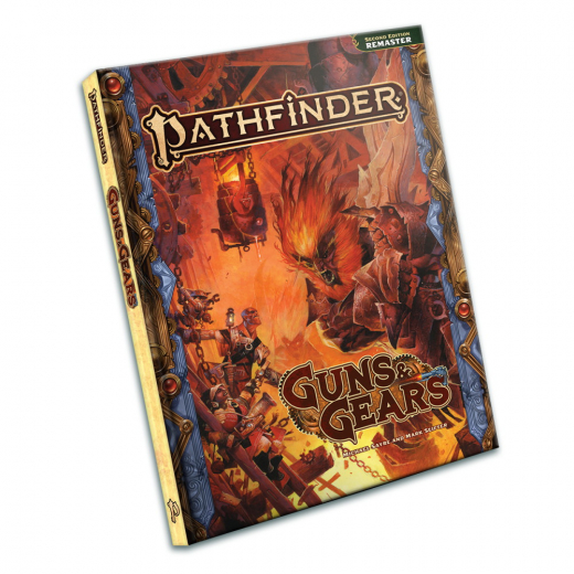 Pathfinder RPG: Guns & Gears (Remastered) i gruppen SÄLLSKAPSSPEL / Rollspel / Pathfinder hos Spelexperten (PZO12010HC)