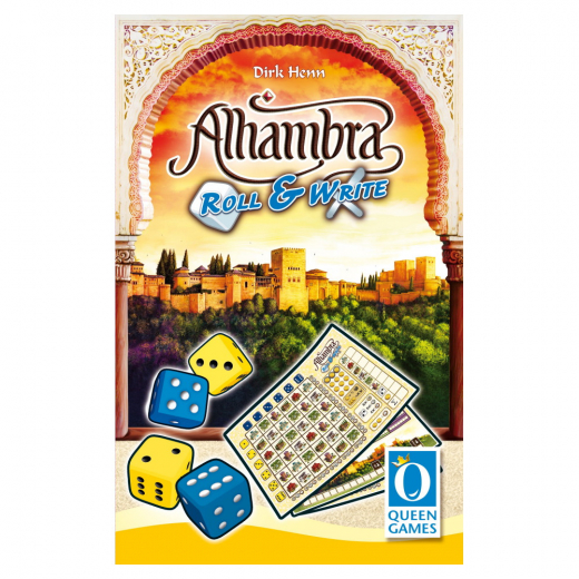 Alhambra: Roll & Write i gruppen SÄLLSKAPSSPEL / Strategispel hos Spelexperten (QNG1053)