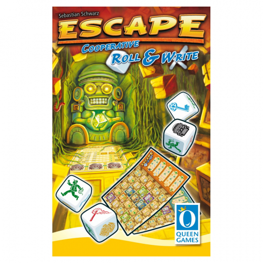 Escape: Roll & Write i gruppen SÄLLSKAPSSPEL / Strategispel hos Spelexperten (QNG1054)