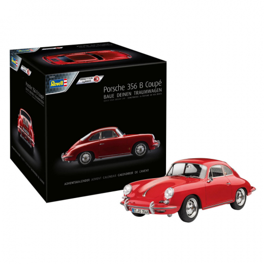 Revell - Adventskalender Porsche 356 B Coupé i gruppen PUSSEL / Modellbyggen / Revell / Fordon hos Spelexperten (R-01029)