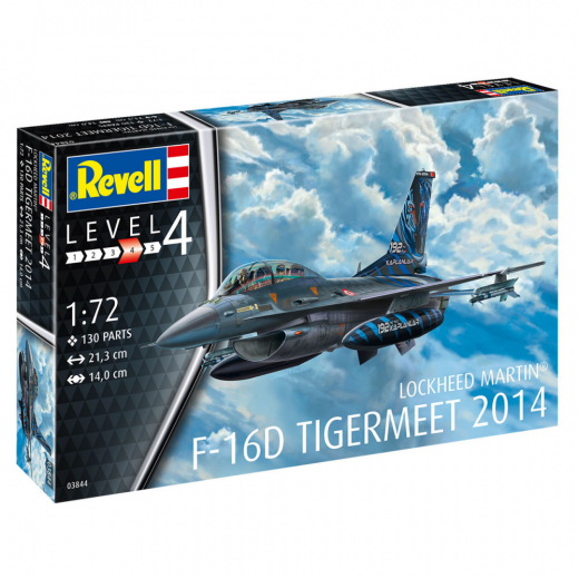 Revell - Lockheed Martin F-16D 1:72 - 130 Bitar i gruppen PUSSEL / Modellbyggen / Revell / Stridsfordon hos Spelexperten (R-03844)