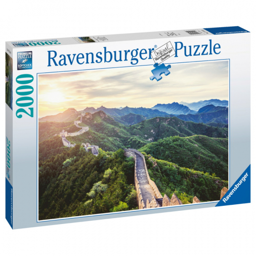 SKADAT Ravensburger Pussel: Kinesiska Muren 2000 Bitar i gruppen  hos Spelexperten (REA-10217114)