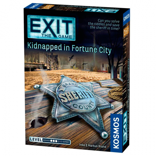 SKADAT Exit: The Game - Kidnapped in Fortune City i gruppen Fyndhörna hos Spelexperten (REA-KOS1600)