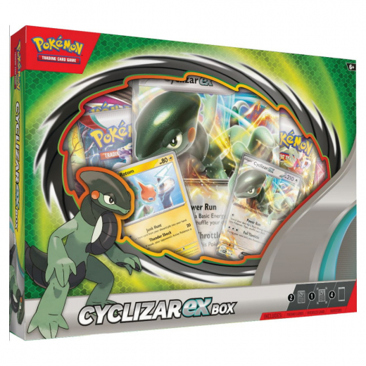 SKADAT Pokémon TCG: Cyclizar EX Box i gruppen Fyndhörna hos Spelexperten (REA-POK85233)