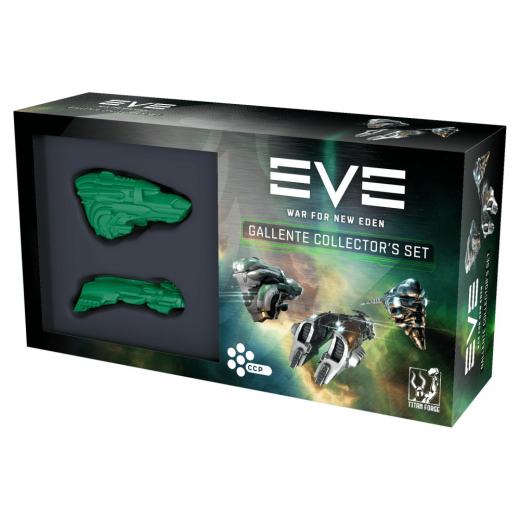 EVE: War for New Eden - Gallente Collector's Set (Exp.) i gruppen SÄLLSKAPSSPEL / Expansioner hos Spelexperten (REBEVE470)