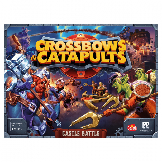 Crossbows & Catapults: Castle Battle i gruppen SÄLLSKAPSSPEL / Familjespel hos Spelexperten (REO9600)