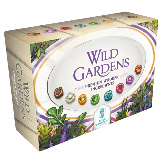 Wild Gardens: Premium Wooden Ingredients (Exp.) i gruppen SÄLLSKAPSSPEL / Tillbehör / Övriga hos Spelexperten (RGB03002)