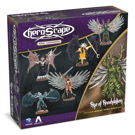 Heroscape: Revna's Rebuke - Kyrie Warriors Army Expansion i gruppen SÄLLSKAPSSPEL / Strategispel hos Spelexperten (RGD02698)