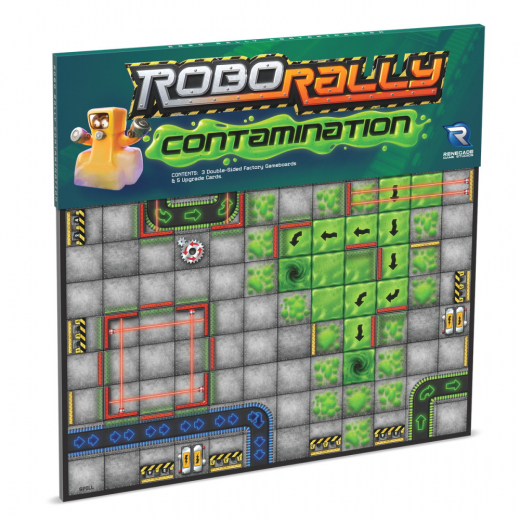 Robo Rally: Contamination (Exp.) i gruppen SÄLLSKAPSSPEL / Expansioner hos Spelexperten (RGD02751)