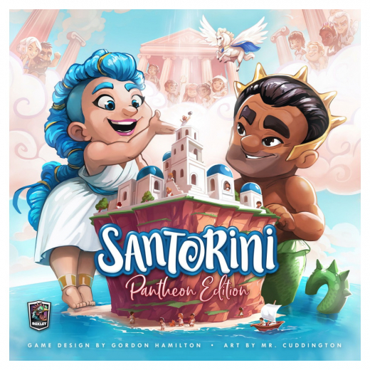 Santorini: Pantheon Edition i gruppen SÄLLSKAPSSPEL / Strategispel hos Spelexperten (ROX305)