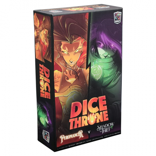 Dice Throne: Season One ReRolled - Pyromancer V Shadow Thief i gruppen SÄLLSKAPSSPEL / Strategispel hos Spelexperten (ROX638)