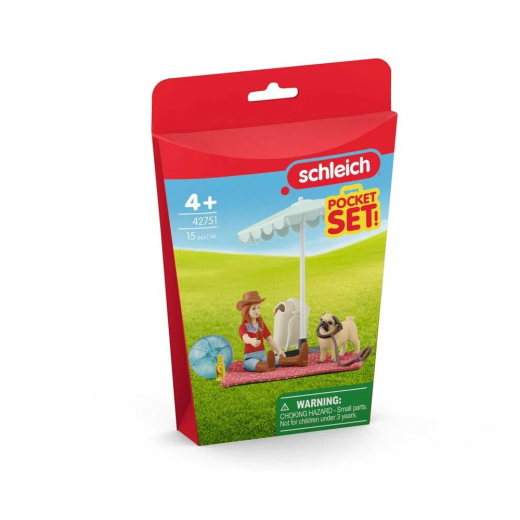 Schleich En Tur Till Stranden i gruppen LEKSAKER / Figurer och lekset / Schleich hos Spelexperten (S-42751)