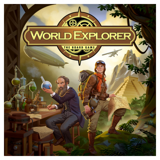 World Explorer: The Boardgame (Eng) i gruppen SÄLLSKAPSSPEL / Familjespel hos Spelexperten (SBDK00189)