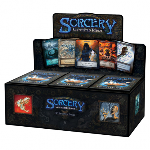 Sorcery: Contested Realm - Beta Booster Display i gruppen SÄLLSKAPSSPEL / Kortspel hos Spelexperten (SCRB002-DIS)