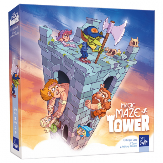 Magic Maze Tower i gruppen SÄLLSKAPSSPEL / Strategispel hos Spelexperten (SIT0444)