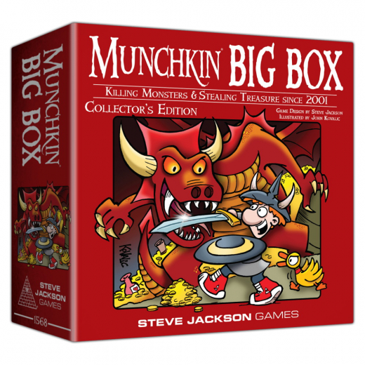 Munchkin Big Box i gruppen SÄLLSKAPSSPEL / Spelserier / Munchkin hos Spelexperten (SJG1568)