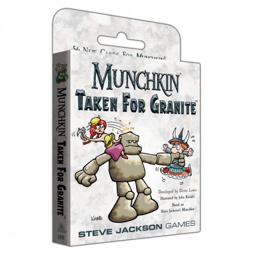 Munchkin: Taken for Granite (Exp.) i gruppen SÄLLSKAPSSPEL / Spelserier / Munchkin hos Spelexperten (SJG1591)