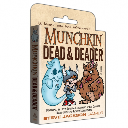 Munchkin: Dead & Deader (Exp.) i gruppen SÄLLSKAPSSPEL / Spelserier / Munchkin hos Spelexperten (SJG1594)