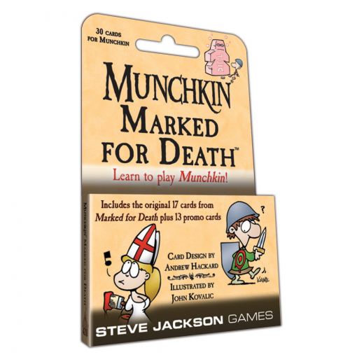 Munchkin: Marked for Death (Exp.) i gruppen SÄLLSKAPSSPEL / Spelserier / Munchkin hos Spelexperten (SJG4210)