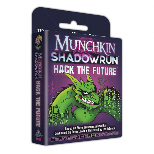 Munchkin Shadowrun: Hack The Future (Exp.) i gruppen SÄLLSKAPSSPEL / Spelserier / Munchkin hos Spelexperten (SJG4462)