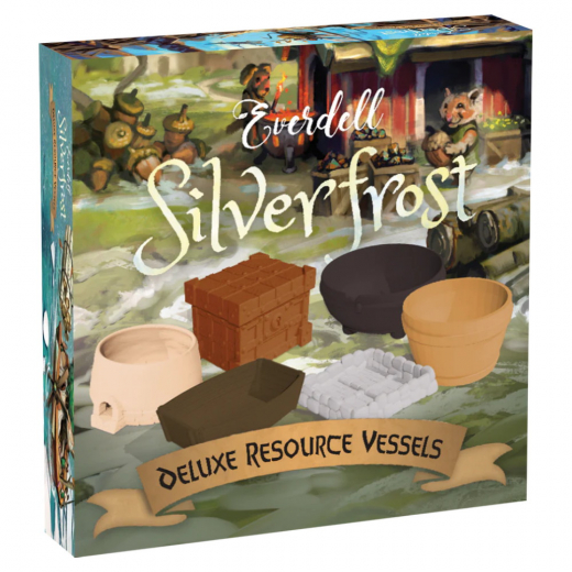 Everdell: Silverfrost - Deluxe Resource Vessels (Exp.) i gruppen SÄLLSKAPSSPEL / Tillbehör / Övriga hos Spelexperten (STG3205)